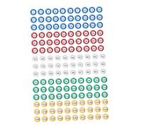 Ysyqkn 150 Boules de Bingo/tombe de Tombola Portables pour Vos Soirées Jeux