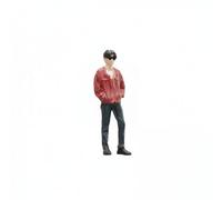 Ysyqkn 2 Figurines Masculines à L'échelle 1:64, Accessoires pour Gros Plans, Détails Réalistes, Miniatures, 3 pièces