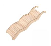 Ysyqkn 2 Jeux d'escalade pour Hamsters, Pont en Bois, échelles Décoratives pour L'habitat des Petits Animaux.