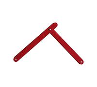 Ysyqkn 2 Pièces de Tige de Renfort Fixe pour Accessoires de Charnière en Aluminium pour Extension Multifonction à Chevrons Pliants, Convient pour, 48CM