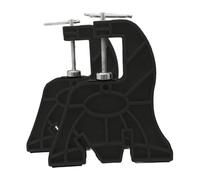 Ysyqkn 2 Pièces Étaux de Ski Snowboard Supports Entretien Réglables Kit Affûtage Cire Stabilité en PP Métal Adapté à La Réparation Entretien Amateur Usage FA, Noir