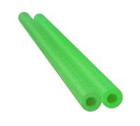 Ysyqkn 2 Pièces Pool Noodle Tube de Mousse Creuse Flottabilité Barre D'Entraînement Nage Aide Aquatique pour Enfants Adultes Adapté à Jeux Collectifs Relaxat, Vert
