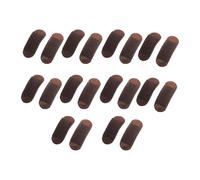 Ysyqkn 20x Base de Cheveux Volume Bump It Up, Rembourrage Léger pour Femmes et Filles, Clips Invisibles, Brun