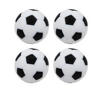 Ysyqkn 4 Pièces Balles de Football de Table Accessoires de Jeu de Remplacement Mini Balles Légères en HIPS Surface Texturée Adaptées aux Fêtes en