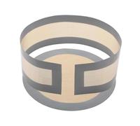 Ysyqkn 6 Pièces Tapis de Cuisson Silicone Ensemble Moule Rond Doublure Flexible Résistante Fonction Antiadhésive Convient à La Préparation de Biscuits Pains, 2 pièces