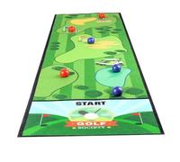 Ysyqkn 7 Pièces Jeu de de Table Tapis de Jeu Stratégique Jouet Interactif pour Famille 'Intérieur Ensemble Amusant Convient Aux Parties En, Tapis de golf