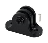 Ysyqkn Adaptateur de Support de Caméra Fixation pour Caméra d'action Support de Vélo Base Stable Accessoire de Sport en Métal Adapté pour Le VTT et, Base avec Filetage