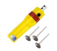 Ysyqkn Affûteuse et Meuleuse électrique pour Queues de Billard, Ensemble Complet avec 3 Têtes D'affûtage, Convient à Toutes Les Queues, 3 Conseils Moyens