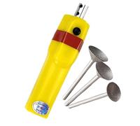 Ysyqkn Affûteuse et Meuleuse électrique pour Queues de Billard, Ensemble Complet avec 3 Têtes D'affûtage, Convient à Toutes Les Queues, 3pcs S M L