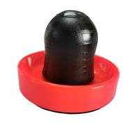 Ysyqkn Air Hockey Pusher Accessoire Jeu Table Mini Glisse Rapide Poignée Ergonomique PP Matériau Adapté Aux Enfants Adultes Loisirs Maison, Rouge