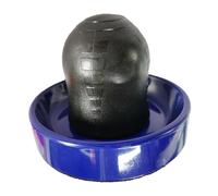 Ysyqkn Air Hockey Pusher Accessoire Jeu Table Mini Glisse Rapide Poignée Ergonomique PP Matériau Adapté Aux Enfants Adultes Loisirs Maison, Bleu
