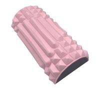 Ysyqkn Appareil de Massage Shiatsu pour La Nuque, Coussin de Soutien Cervical, Oreiller D'acupression pour La Nuque et Le Dos, Masseur Ergonomique En TPE, Rose