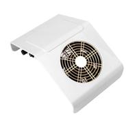 Ysyqkn Aspirateur de Poussière D'ongles, Extracteur de Poussière électrique pour Manucure avec Filtre Intégré, Flux D'air Stable et Large Zone de Tra, Blanc