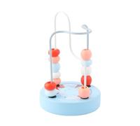 Ysyqkn Bead Maze Jouet Rouleau Circuit à Billes Puzzle Éducatif Manipulation Perles Couleur Fonction Éveil Adapté Enfants Activités Maison, Bleu