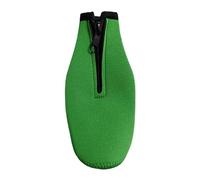 Ysyqkn Beer Bottle Sleeve Housse Bouteille Pochette Isotherme Conception Antichoc Fermeture Éclair Facile à Utiliser Matériau en Néoprène Adapté pour, Vert foncé