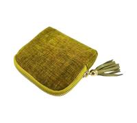 Ysyqkn Boîte de Rangement Bijoux Organiseur Coffret Pochette avec Compartiments pour Bagues Colliers Boucles d'oreilles Tissu Velours Chenille Fermeture Prat, Olive Verte