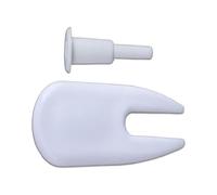 Ysyqkn Bouchon Blanc pour Ballon D'exercice, Compatible avec Les Matelas Gonflables, Les Piscines et Les équipements de Fitness En Salle de Sport.