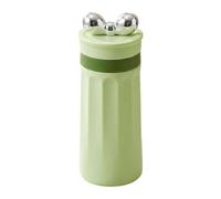 Ysyqkn Bouteille, Gourde Réutilisable, Récipient à Boisson Portable pour Le Camping, Le Bureau, La Plage, La Randonnée et Plus Encore, Vert Argent