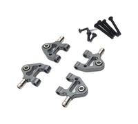 Ysyqkn Bras Oscillant Arrière Inférieur RC, échelle 1:28, Pièce de Rechange Robuste et Solide pour, P929, K989, Gris-noir