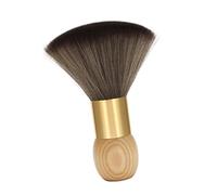 Ysyqkn Brosse de Coiffeur Professionnelle Élimination Facile Des Cheveux avec Fibre Synthétique Manche En Bois Duster pour Le Nettoyage Multi- Convie, Style C