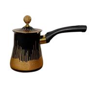 Ysyqkn Cafetière En Acier Inoxydable avec Poignée, Conception Anti-éclaboussures, élément Chauffant Multifonctionnel, Résistante à La et Dotée D, 720 ml