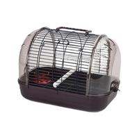 Ysyqkn Cage de Transport Légère Villa Birdcage pour Petits Oiseaux, Brun