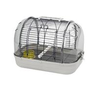 Ysyqkn Cage de Transport Légère Villa Birdcage pour Petits Oiseaux, Gris