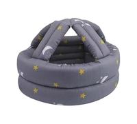 Ysyqkn Casque Protecteur Tête Sécurité Vieillards Anti-collision Éponge Coton Respirant Ajustable Destiné Aux Personnes Âgées Prévention Accidents Dome, Gris