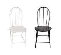Ysyqkn Chaise Miniature, Accessoires de Maison de Poupée, Mobilier de Cuisine En Fer Forgé Fait Main, Idéale pour Un Cadeau Ou La Décoration D'une Collec