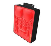 Ysyqkn Cible Murale D'entraînement Ergonomique, Multifonctionnelle et Compacte. Accessoire et Facile à Nettoyer. Convient pour Une Utilisation à, Rouge
