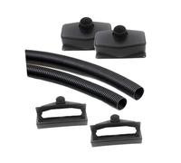 Ysyqkn Coffret de Rangement -Foot, Plateau de Rangement Portable avec Tubes Ondulés