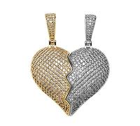 Ysyqkn Collier Urne Funéraire avec Médaillon Contenant Les Cendres. Un Collier de Crémation Doté d'une Chaîne à Maillons Robuste pour Honorer La Mémoire, Style A-Or Argent