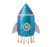 Ysyqkn Combinaison D'astronaute, Accessoire de Déguisement pour Enfants, Jeu de Rôle pour Filles, En Polyester, Idéale pour Le Théâtre D'enfants, Pâq, Sac