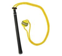 Ysyqkn Corde de Pratique de Swing de Golf Accessoire D'Entraînement Corde Élastique Outil D'Alignement pour Optimiser Le Positionnement du Corps Adapté pour, Jaune