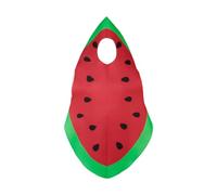 Ysyqkn Costume Pastèque Ensemble Déguisement Aliment Fruit Sauterelle Polyester Original Souple Convient pour Halloween Fête Costumée Anniversaire Maison Scè, M