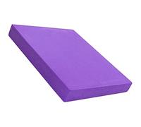 Ysyqkn Coussin D'équilibre, Tapis de, Tapis D'entraînement, Coussin de Fitness en Mousse TPE, Antidérapant, pour Seniors, Adultes, Pilates, Bure, L Violet