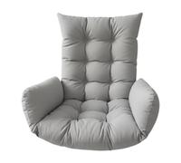 Ysyqkn Coussin pour Fauteuil à Bascule Hamac, Coussin Universel pour Fauteuil à Bascule de Style pour Salon, Balcon et Intérieurs, Gris Clair
