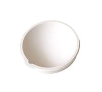 Ysyqkn Crucible Pot Plat Creuset Récipient Fusion Silice Fondu Utilisation Haute Température Résistance Adapté pour Bijouterie