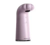Ysyqkn Distributeur Automatique de Savon Mousse, Recharge sans, Distributeur en Forme de Dessin Animé, Compact en Polypropylène, Convient Aux Enfants, Rose