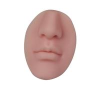 Ysyqkn Distributeur de Savon Nez Réaliste Monté Au Mur Silicone Original pour Liquide Multifonction Adapté à La Douche Chambre Salon, Couleur de Peau Foncée