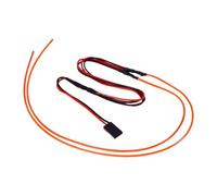Ysyqkn Éclairage LED pour Voiture Télécommandée Bandeau Lumineux Flexible et Personnalisable pour Amélioration Esthétique Adapté Aux Enfants et Aux Courses, Rouge