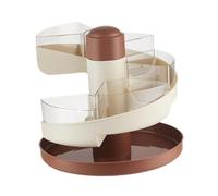 Ysyqkn Égouttoir de Cuisine Plateau Compartiment Panier à Fruits Rotatif Plateau de Présentation PP Bac à Ustensiles Amovible pour Organisation, 1 Niveau