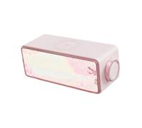 Ysyqkn Enceinte Portable Intégrée avec Haut-Parleur sans Fil Veilleuse LED Réglable Capacité de Rapide et Fonction Conception Élégante Ada, Rose
