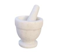 Ysyqkn Ensemble de Bols et Pilons En Pierre et Marbre pour L'ail et Les épices de Façon, Idéal Comme Cadeau pour Amateur