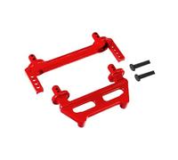 Ysyqkn Ensemble de Piliers RC Voiture Robustes avant/arrière Pièces Métalliques Accessoires Remplacement Soutien Performant Montage Simple Adapt, Rouge