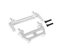 Ysyqkn Ensemble de Piliers RC Voiture Robustes avant/arrière Pièces Métalliques Accessoires Remplacement Soutien Performant Montage Simple Adapt, Argent