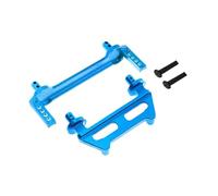 Ysyqkn Ensemble de Piliers RC Voiture Robustes avant/arrière Pièces Métalliques Accessoires Remplacement Soutien Performant Montage Simple Adapt, Bleu