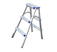 Ysyqkn Escabeau Pliant Tabouret Marche Aluminium Double Face Multifonction Large Marche Usage Polyvalent Convient Aux Adultes Cuisine Maison Bureau Garage In, 3 étapes