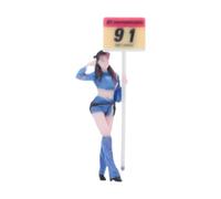 Ysyqkn Figurine Miniature à L'échelle 1/64, En Résine, Représentant Une Jeune Fille Peinte à La Main. Idéale pour La Création de Dioramas et Les