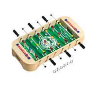 Ysyqkn -Foot de Table Jeu de Football de Bureau Mini Jeu en Bois Table de Soccer Interactive Jouet avec Compteur de Score Intégré Adapté pour, S